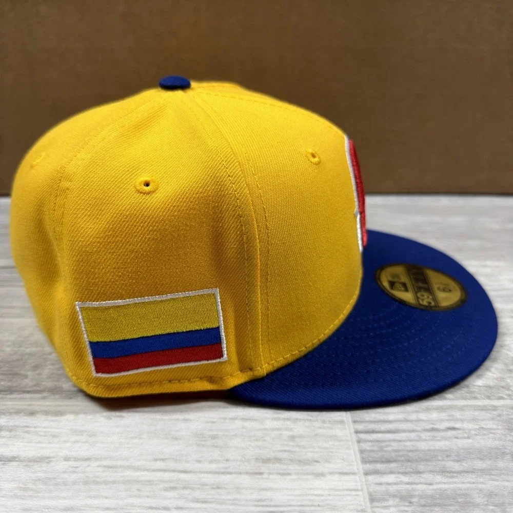 New Era 59Fifty 2026 World Baseball Classic Team COLOMBIA 6 7/8 Fitted Hat Cap